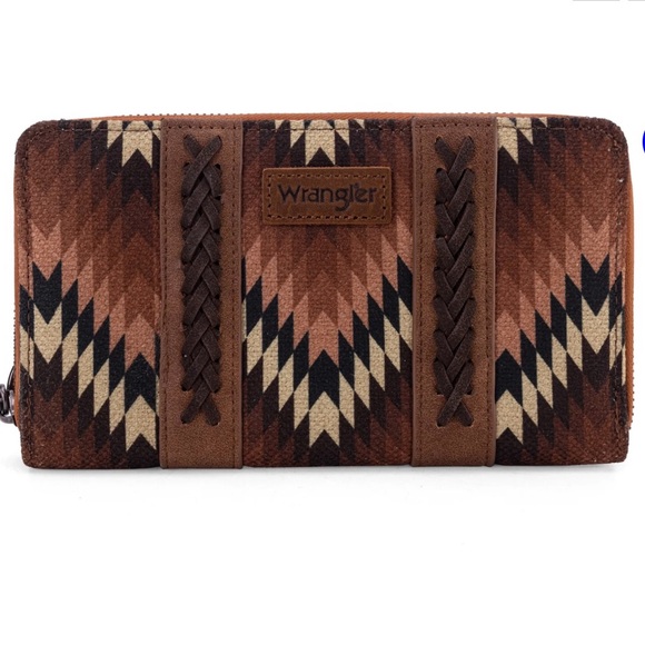 Wrangler Brown Wallet. New with tags. - Picture 1 of 5